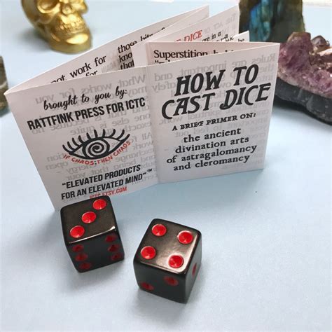 Throwing dice divination